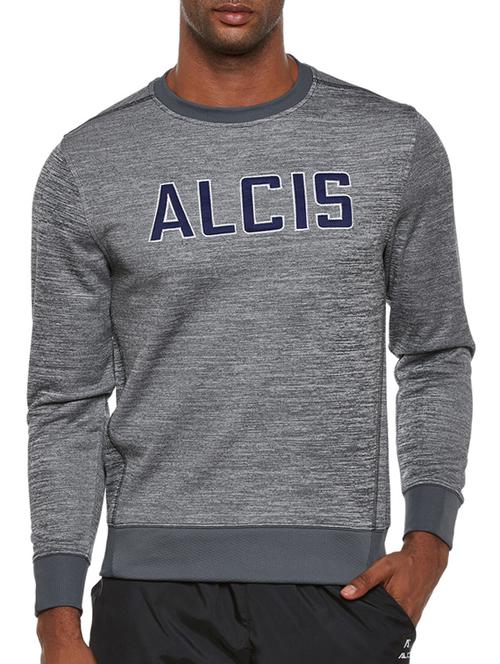 grey polyester sweatshirt - 14235251 - Standard Image - 1