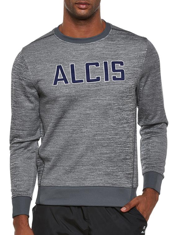grey polyester sweatshirt - 14235251 - Zoom Image - 1