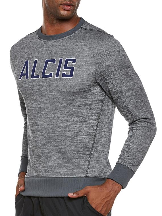 grey polyester sweatshirt - 14235251 - Zoom Image - 2