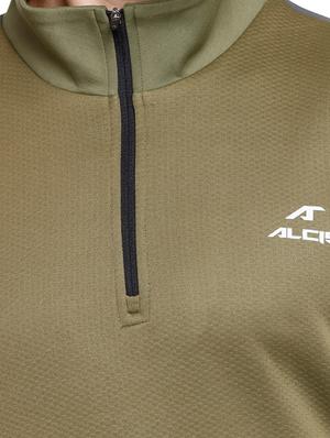 green polyester sweatshirt - 14235263 - Standard Image - 4