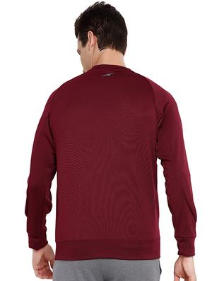marron polyester sweatshirt - 14235268 - Standard Image - 3