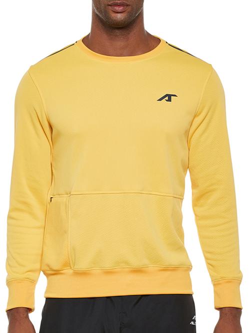 yellow polyester sweatshirt - 14235270 - Standard Image - 1