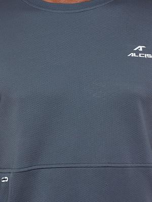 grey polyester sweatshirt - 14235271 - Standard Image - 4