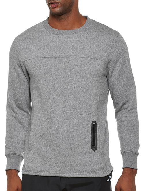 grey cotton sweatshirt - 14235272 - Standard Image - 1