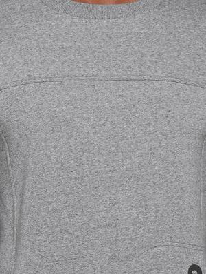 grey cotton sweatshirt - 14235272 - Standard Image - 4