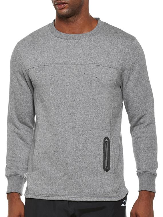grey cotton sweatshirt - 14235272 - Zoom Image - 1