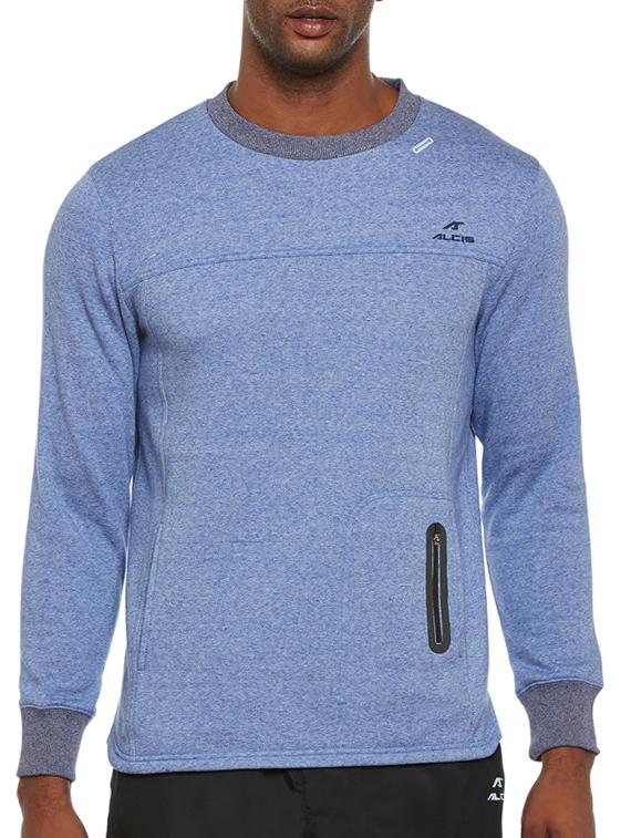 blue cotton sweatshirt - 14235273 - Zoom Image - 1