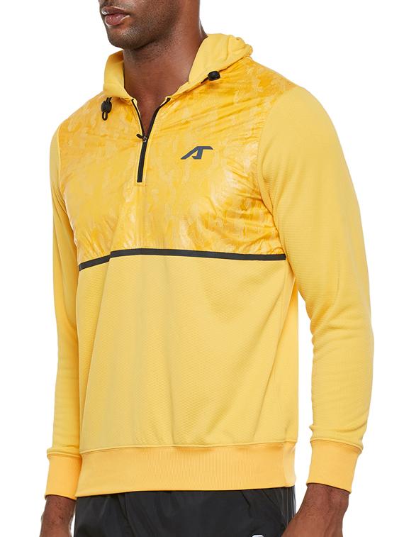 yellow polyester sweatshirt - 14235274 - Zoom Image - 2