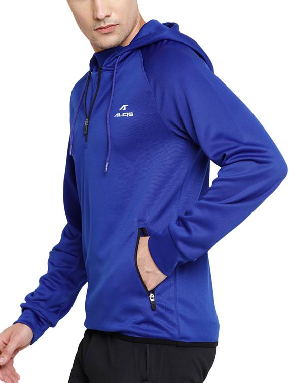 blue polyester sweatshirt - 14235278 - Zoom Image - 2