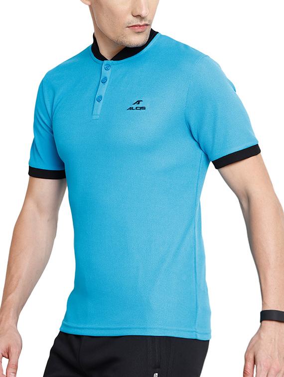 blue polyester tshirt - 14235410 - Zoom Image - 2