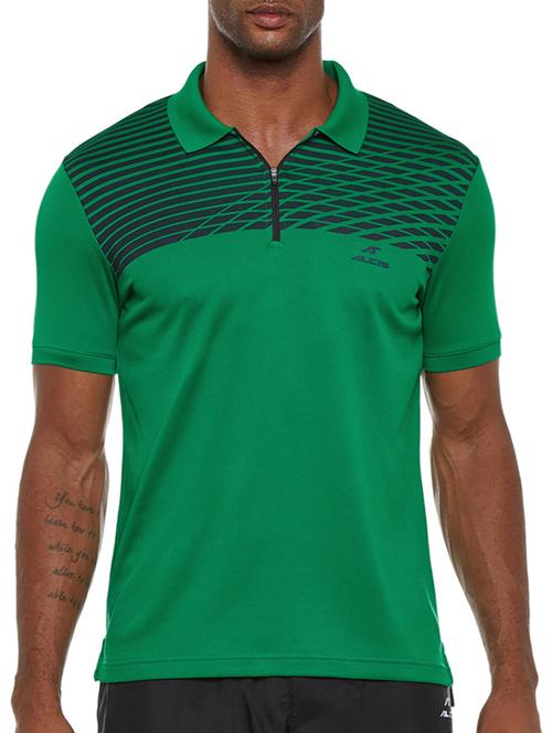 green polyester tshirt - 14235422 - Standard Image - 1