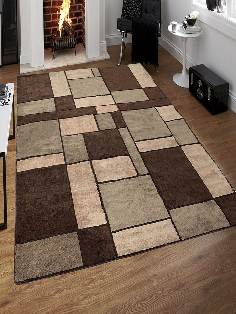 luxurious soft touch microfiber floor carpet - 14235884 - Zoom Image - 1