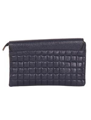 blue canvas regular clutch - 14236890 - Standard Image - 2
