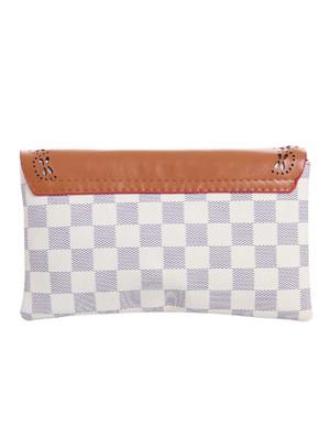 multi colored canvas regular clutch - 14236911 - Standard Image - 2