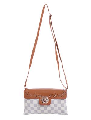 multi colored canvas regular clutch - 14236911 - Standard Image - 5