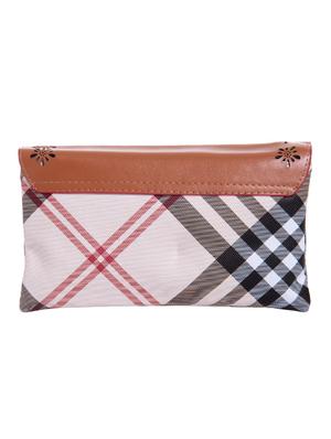 multi colored canvas regular clutch - 14236912 - Standard Image - 2