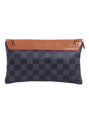 black canvas regular clutch - 14236913 - Standard Image - 2