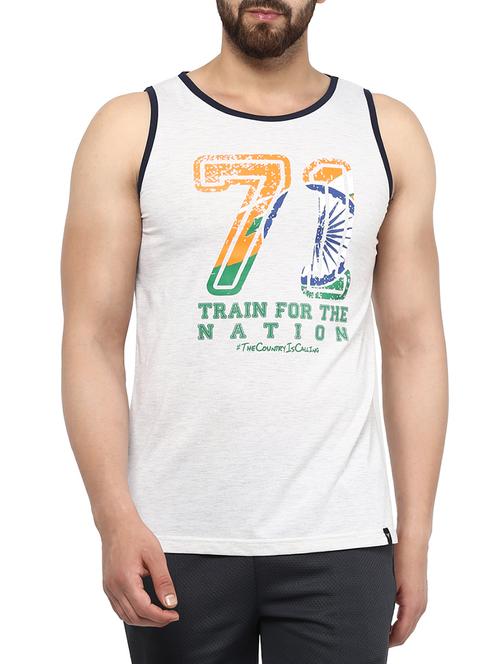white polyester t-shirt - 14238664 - Standard Image - 1