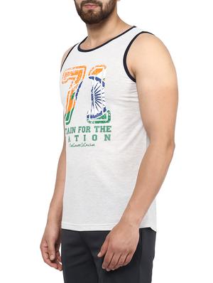 white polyester t-shirt - 14238664 - Standard Image - 2