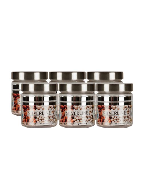 silver line container (set of 6) - 14239490 - Standard Image - 1
