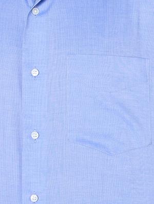 blue cotton formal shirt - 14240060 - Standard Image - 3