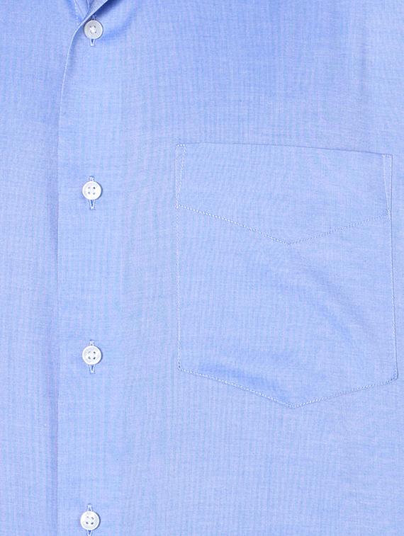blue cotton formal shirt - 14240060 - Zoom Image - 3
