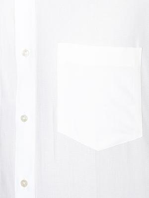white cotton formal shirt - 14240073 - Standard Image - 3