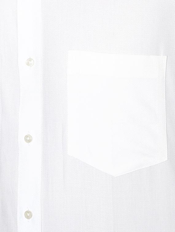 white cotton formal shirt - 14240073 - Zoom Image - 3
