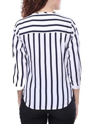 pocket patch striped top - 14240830 - Standard Image - 3