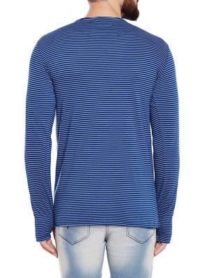 blue cotton t-shirt - 14242555 - Standard Image - 3