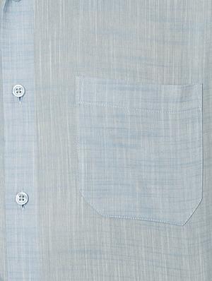 blue cotton formal shirt - 14243152 - Standard Image - 3