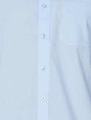 blue cotton formal shirt - 14243173 - Standard Image - 3