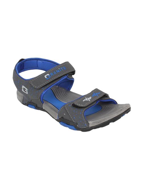 grey Leatherette back strap floater - 14248221 - Very Small Image - 1