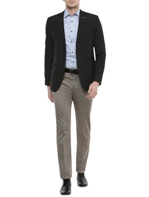 black polyester formal blazer - 14255298 - Standard Image - 3