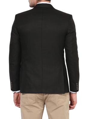 brown polyester formal blazer - 14255304 - Standard Image - 3
