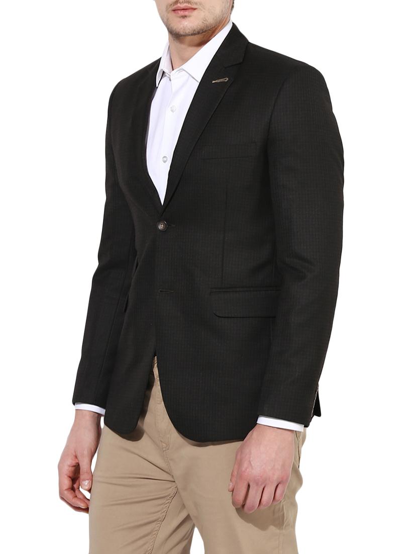 brown polyester formal blazer - 14255304 - Zoom Image - 2
