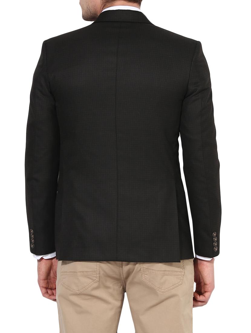 brown polyester formal blazer - 14255304 - Zoom Image - 3