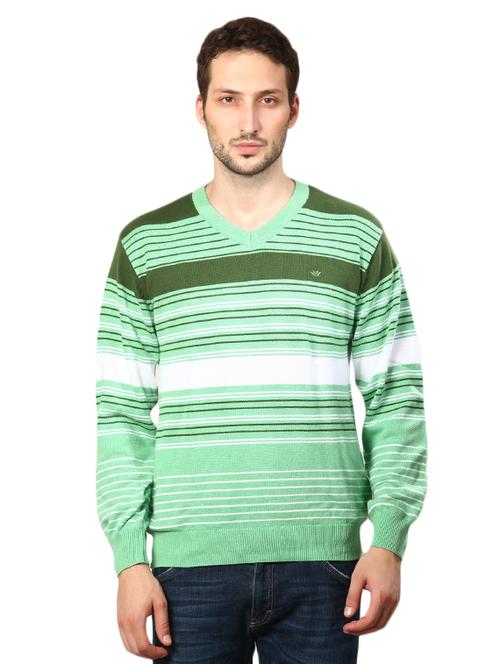 green cotton pullover - 14259799 - Standard Image - 1