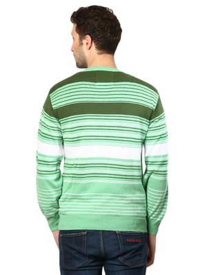 green cotton pullover - 14259799 - Standard Image - 3