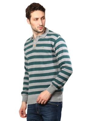 green cotton pullover - 14259810 - Standard Image - 2
