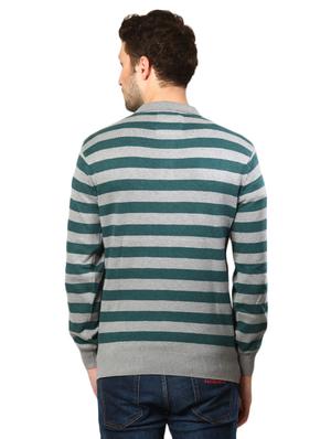 green cotton pullover - 14259810 - Standard Image - 3