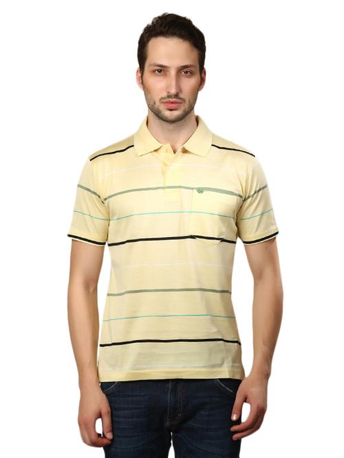 yellow cotton t-shirt - 14259821 - Standard Image - 1