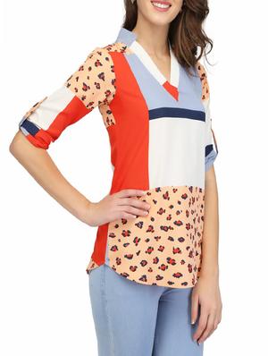 band collar panel top - 14260909 - Standard Image - 2