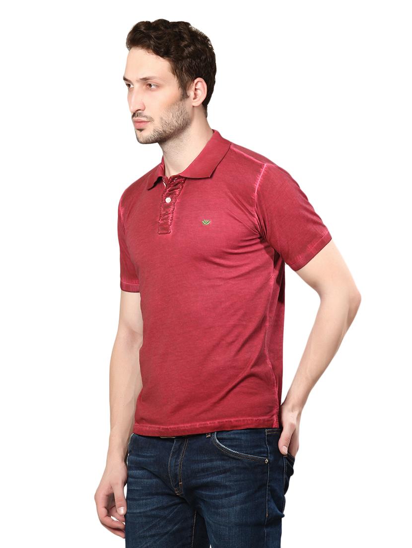 red cotton t-shirt - 14262791 - Zoom Image - 2