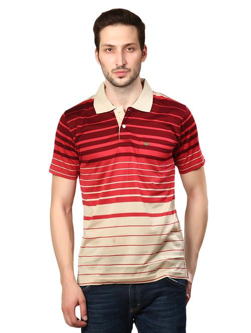 red cotton t-shirt - 14262832 - Standard Image - 1