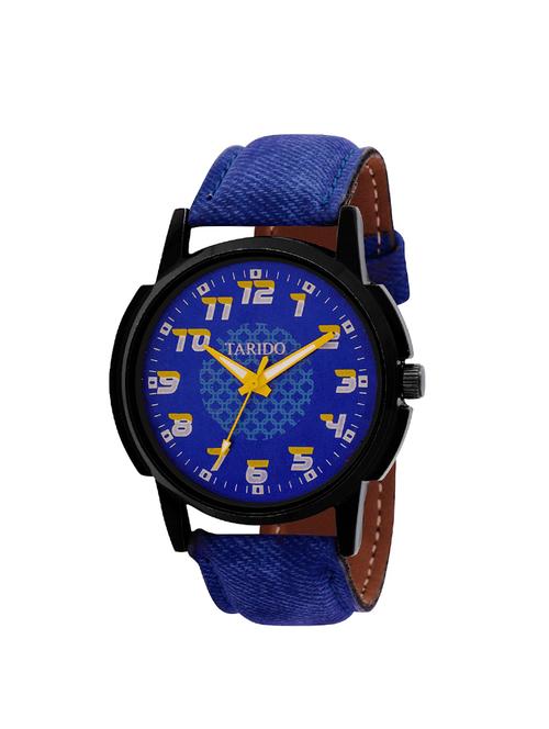 tarido new style analog blue dial men watch - 14264409 - Standard Image - 1