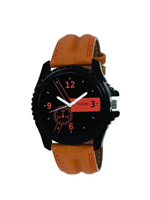 Tarido New Style Analog Black Dial Men Watch - 14264416 - Very Small Image - 1