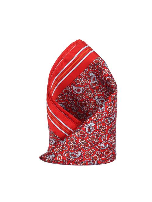 red polyester pocketsquare - 14264721 - Standard Image - 1