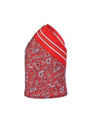 red polyester pocketsquare - 14264721 - Standard Image - 2