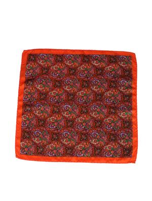 red polyester pocketsquare - 14264721 - Standard Image - 3